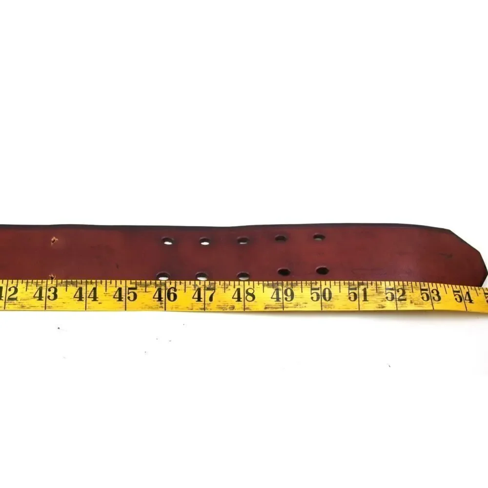 SADDLE BROWN GENUINE LEATHER 2